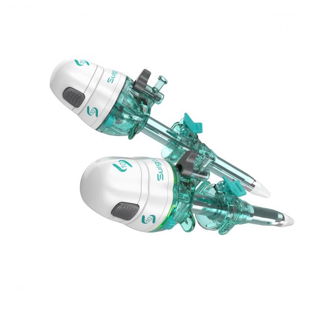 Hasson Trocar Laparoskopi Sekali Pakai Ergonomis 10mm Untuk Bedah Perut Surgsci 0