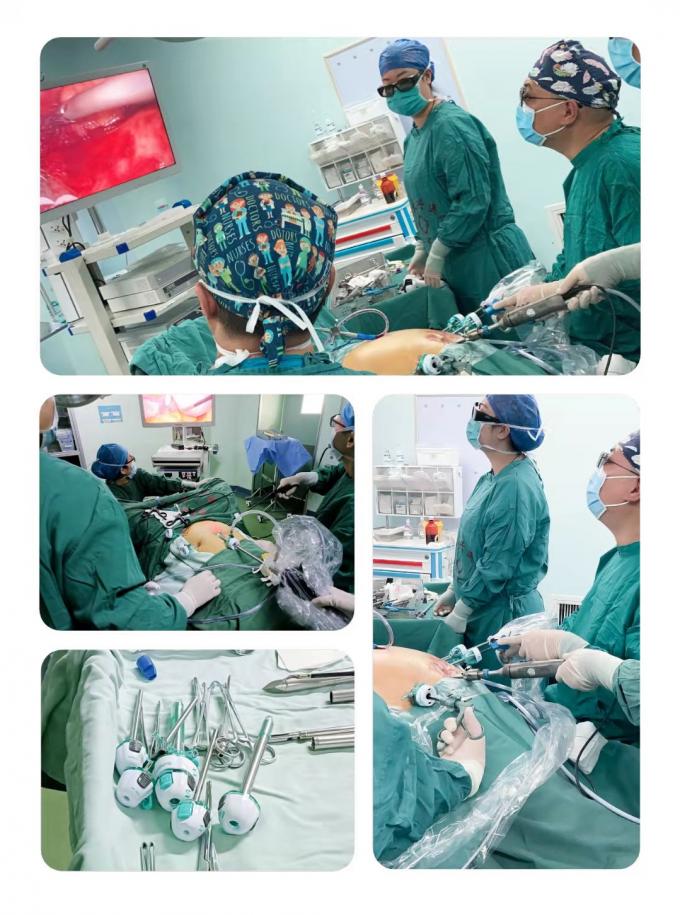 10mm Disposable Blunt Tip Trocar Medical Single Use Laparoscopic Abdominal Trocar 11