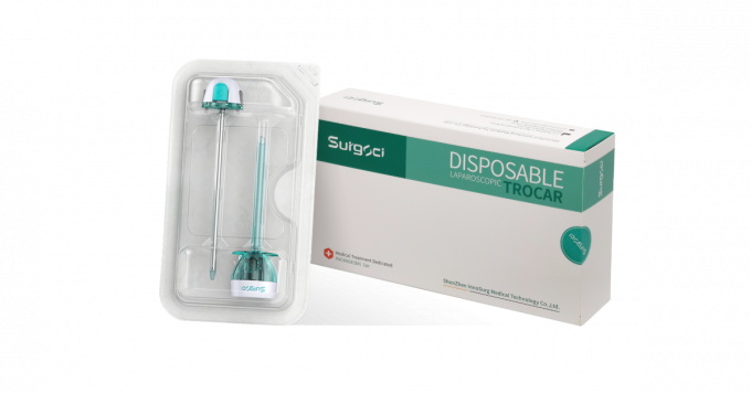 Trocar Optik 5mm Untuk Sekali Pakai, Trocar Laparoskopi Dan Kanula Kelas II 4