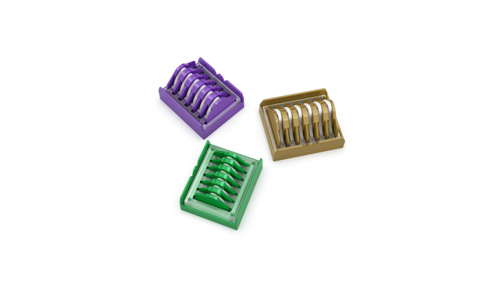 Klip Ligasi Polimer Pengemasan Steril Klip Vaskular Bedah Laparoskopi 0