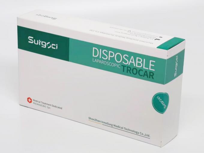 Disposable Hasson Bladeless Trocar And Cannula Untuk Bedah Laparoskopi 10