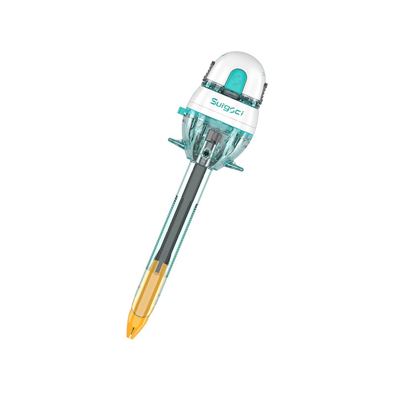 Surgsci CE ditandai 12mm Blade Trocar sekali pakai Laparoscopic Trocar untuk ruang operasi