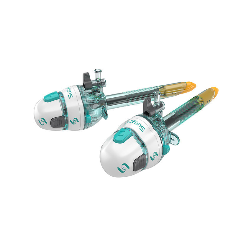 Surgsci CE ditandai 12mm Blade Trocar sekali pakai Laparoscopic Trocar untuk ruang operasi