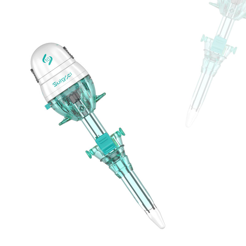 Instrumen Bedah 12mm Disposable Hasson Trocar Blunt Hasson Tipe Trocar