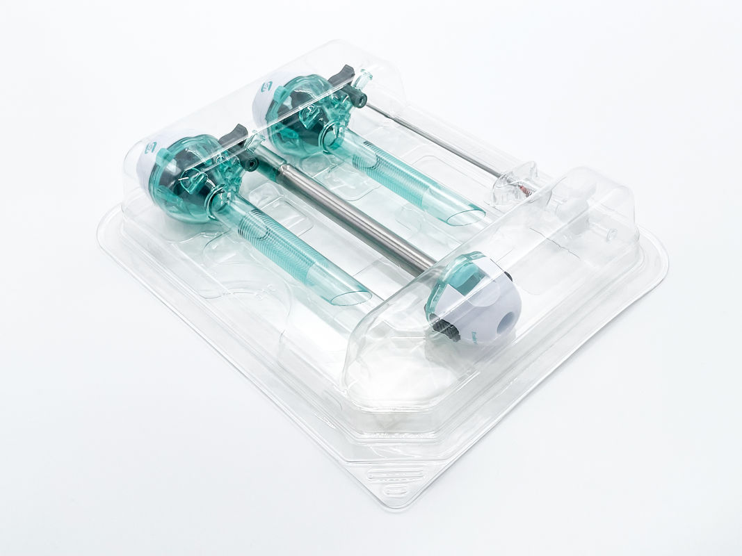 Surgsci Trocar Kit 12mm Bedah Perut Instrumen Steril Kit Trocar Terlihat Set Trocar Optik